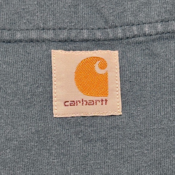 Carhartt Blue Short Sleeve Tee - Picture 5 of 5